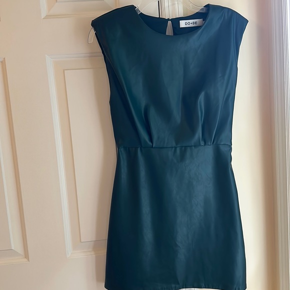Do+Be Vegan Leather Dress - Size S - Picture 3 of 7